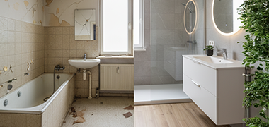 Kompletny remont łazienki